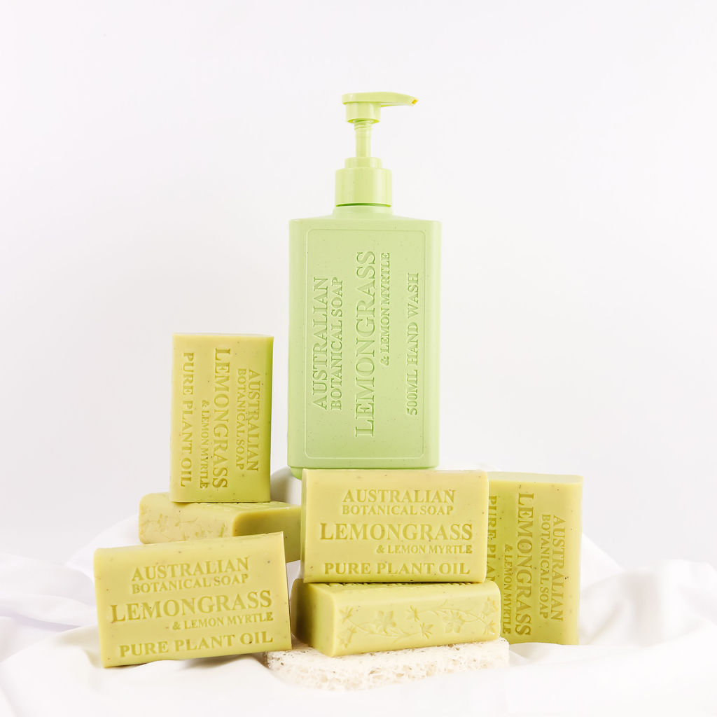 Lemongrass Hand Wash & Soap Bar Bundle