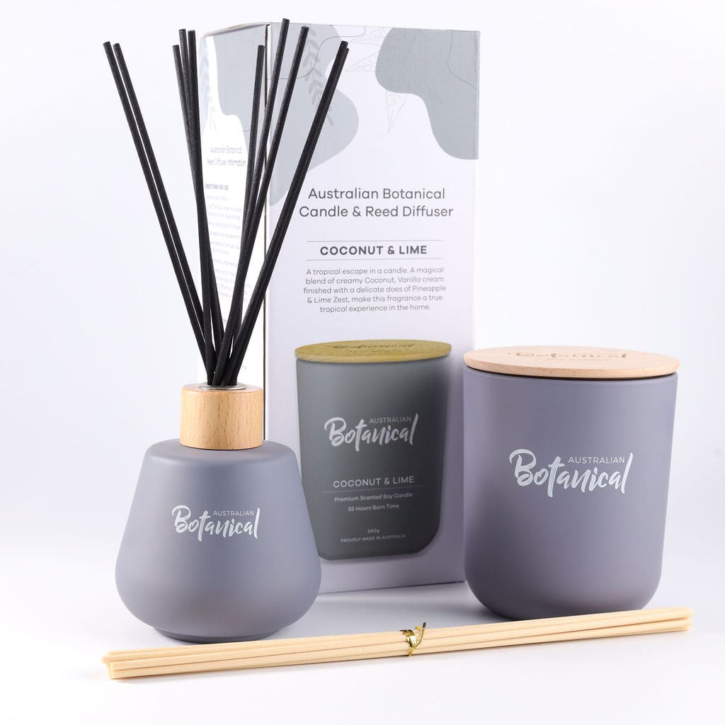 Coconut & Lime – Candle & Diffuser Gift Pack