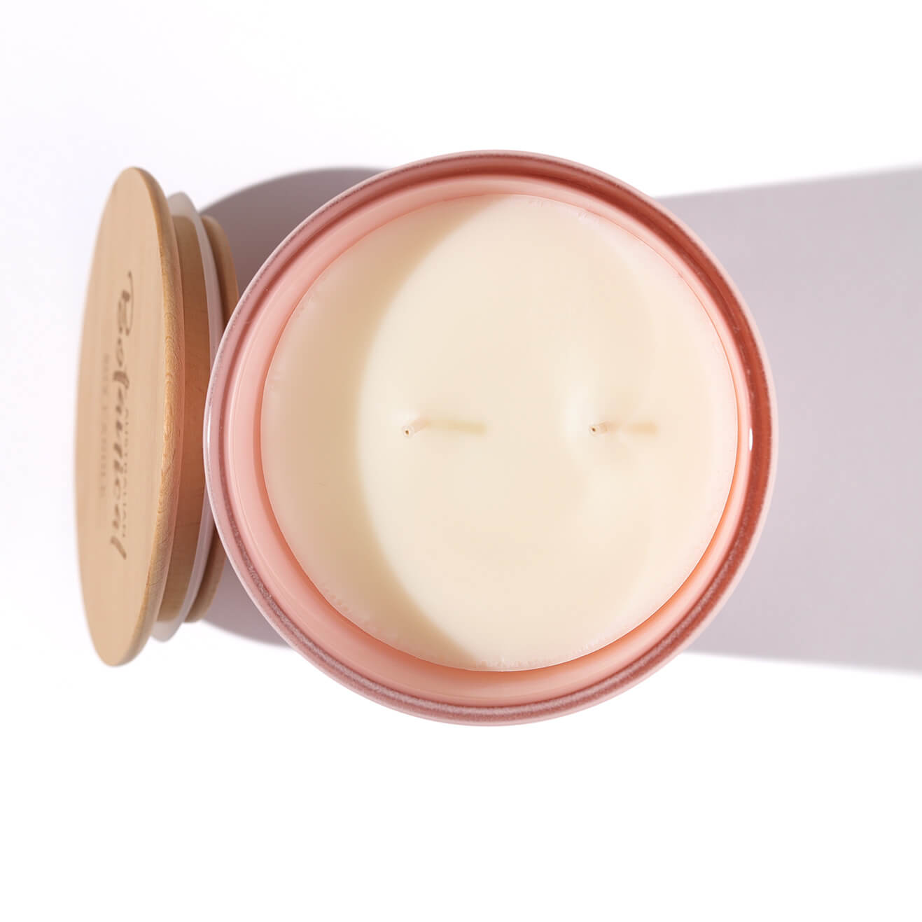 Peony Rose Scented Soy Candle - Image 3