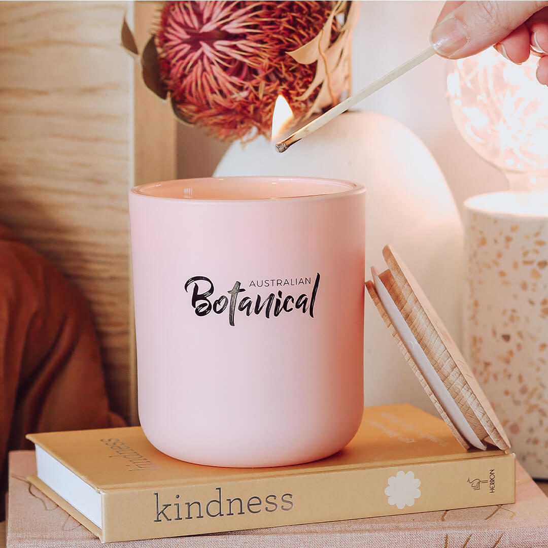 Peony Rose Scented Soy Candle