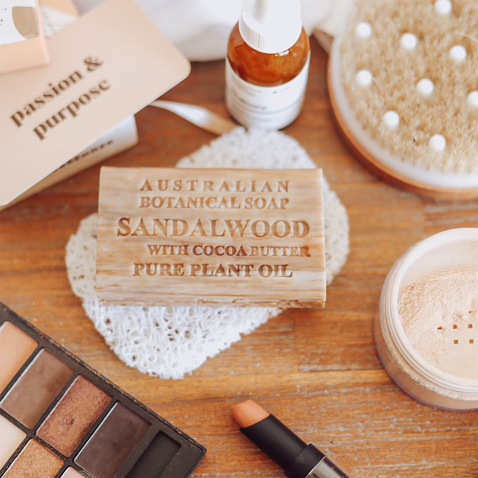 Sandalwood Hand Wash & Soap Bar Bundle - Image 2