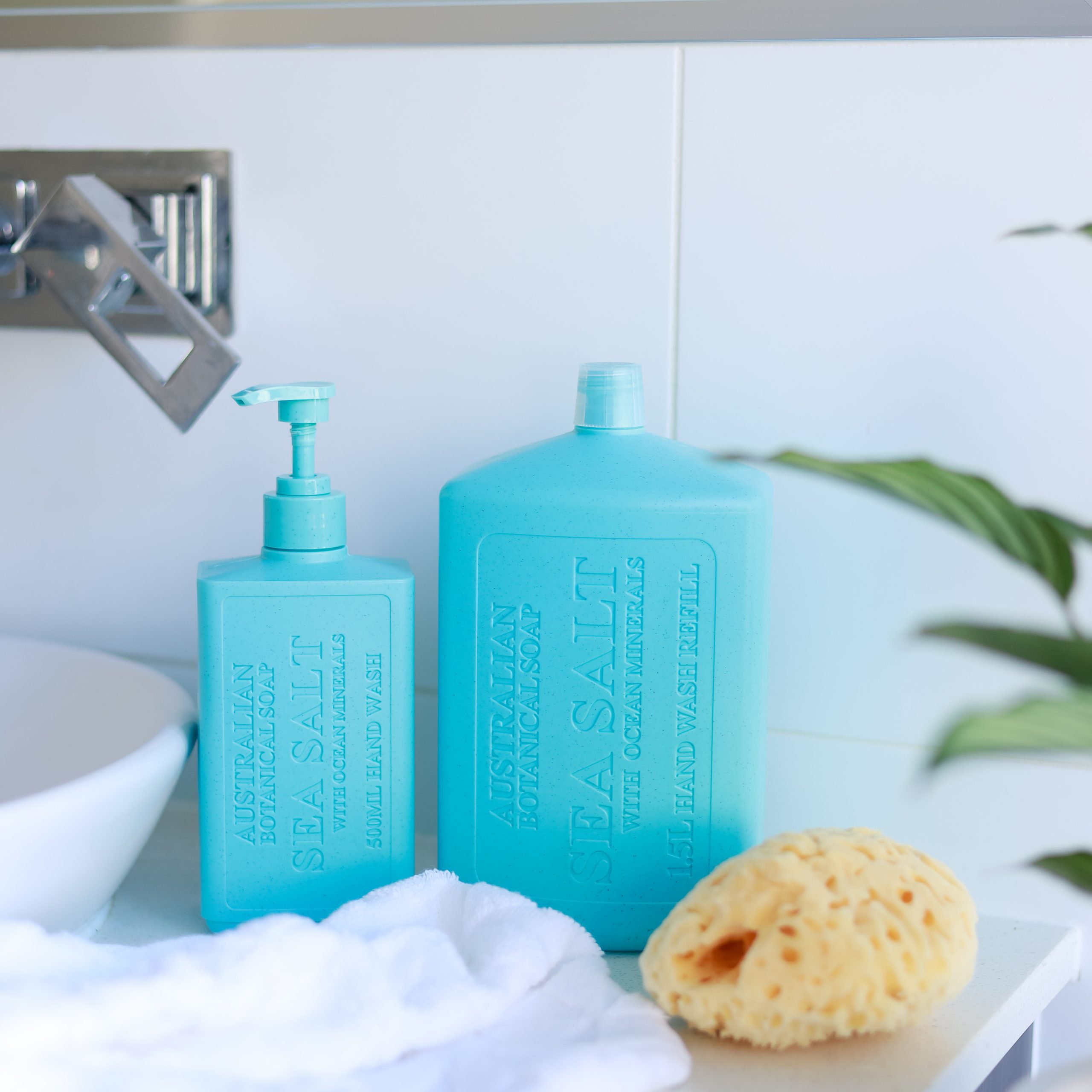 Sea Salt with Ocean Minerals Hand Wash Bundle - Image 2