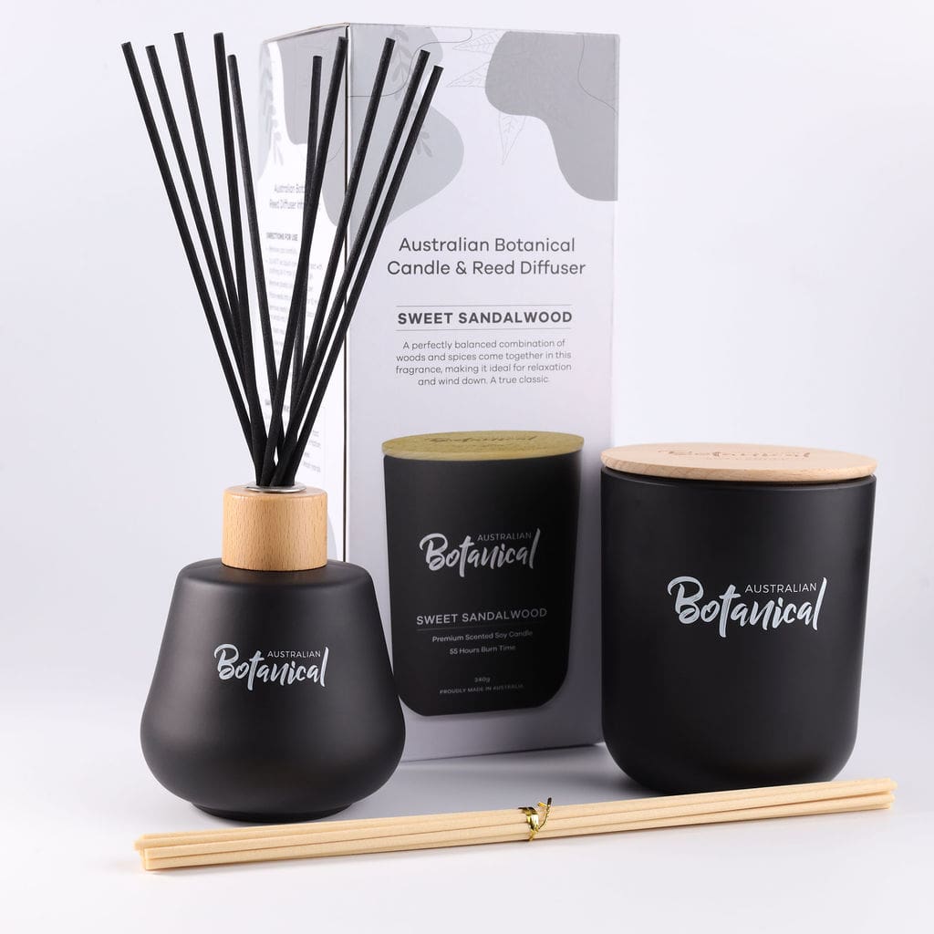 Sweet Sandalwood – Candle & Diffuser Gift Pack